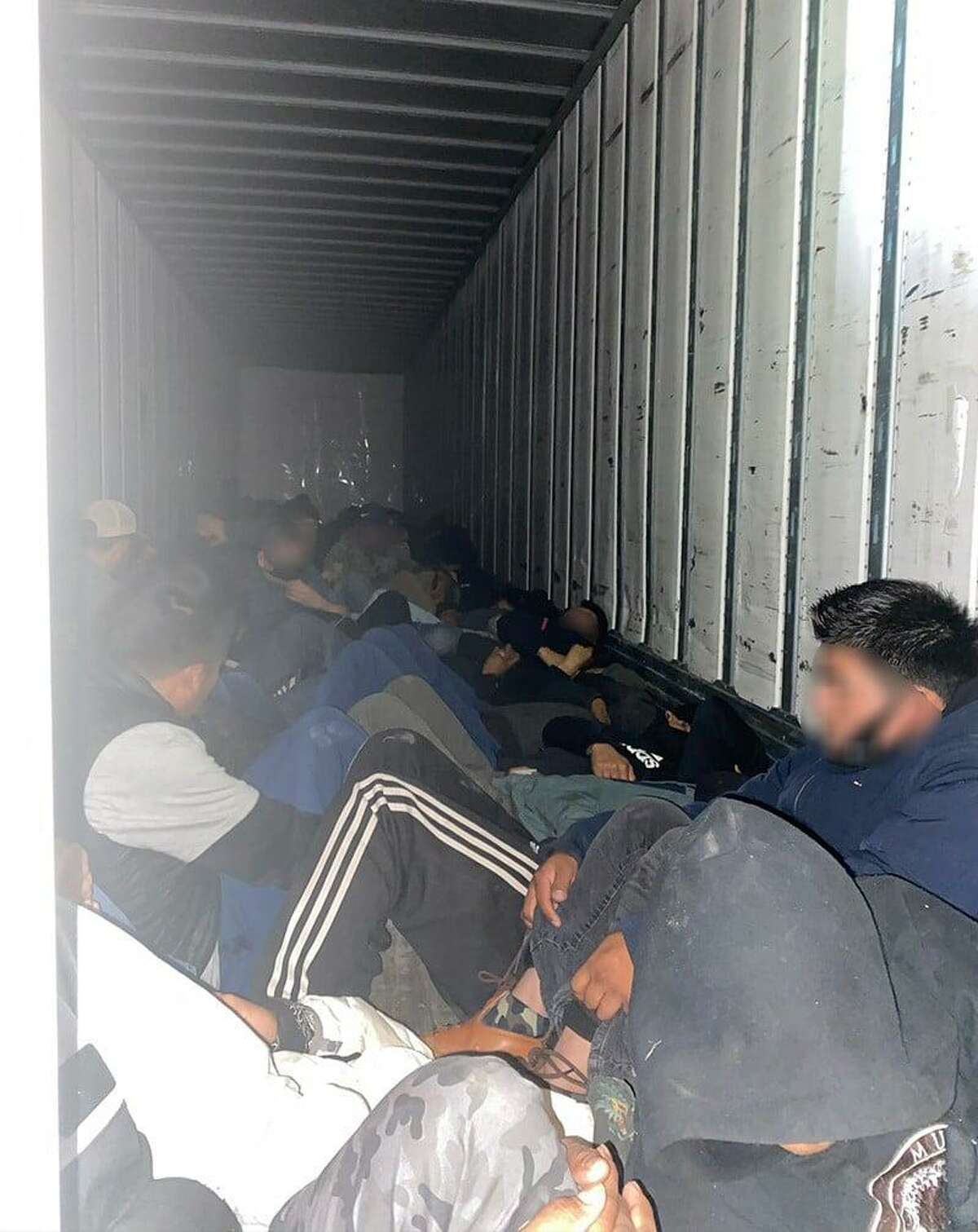 U.S. Border Patrol agents discovered 106 people during a smuggling attempt reported on Feb. 3 at the Interstate 35 checkpoint. All were immigrants who were in the country illegally.