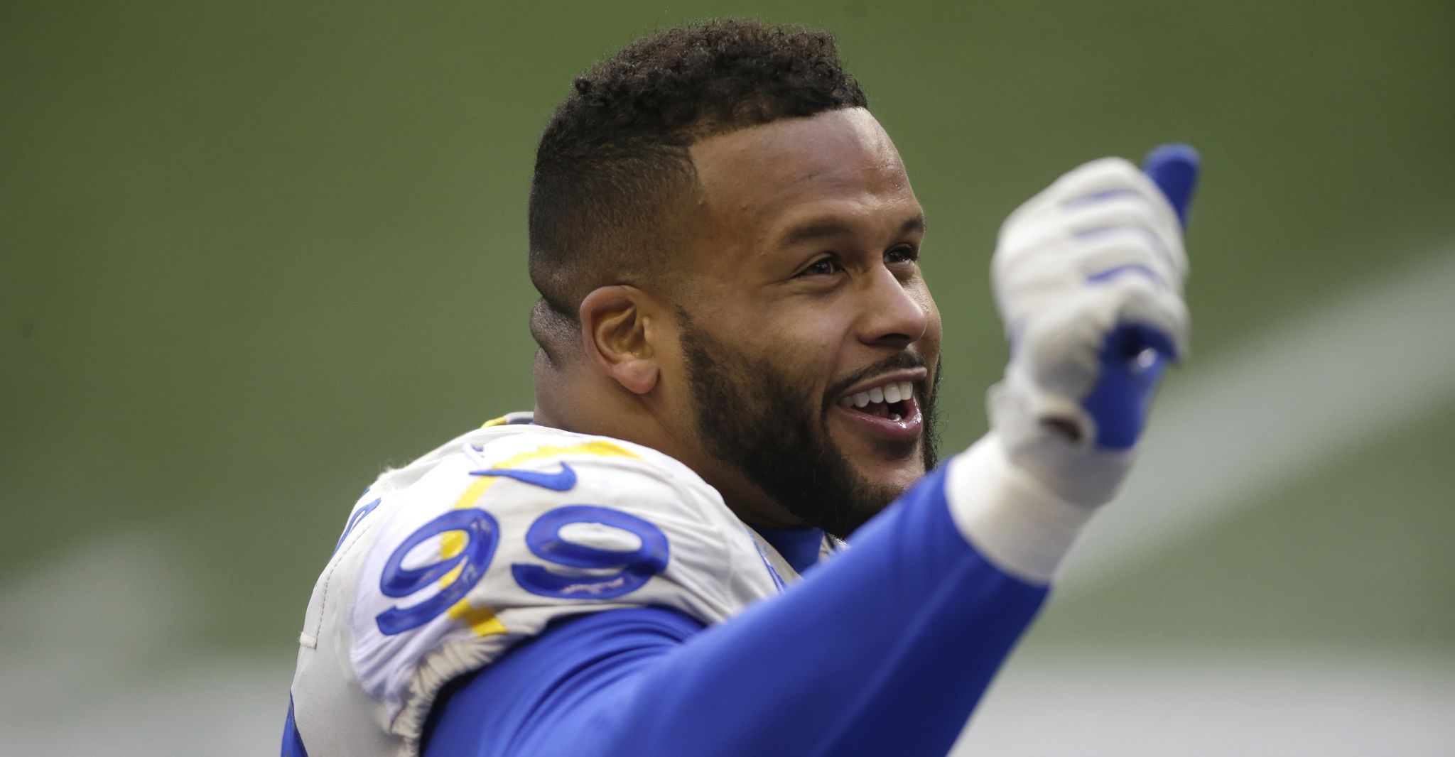 Aaron Donald joins J.J. Watt, Lawrence Taylor as three-time NFL Defensive  Player of the Year