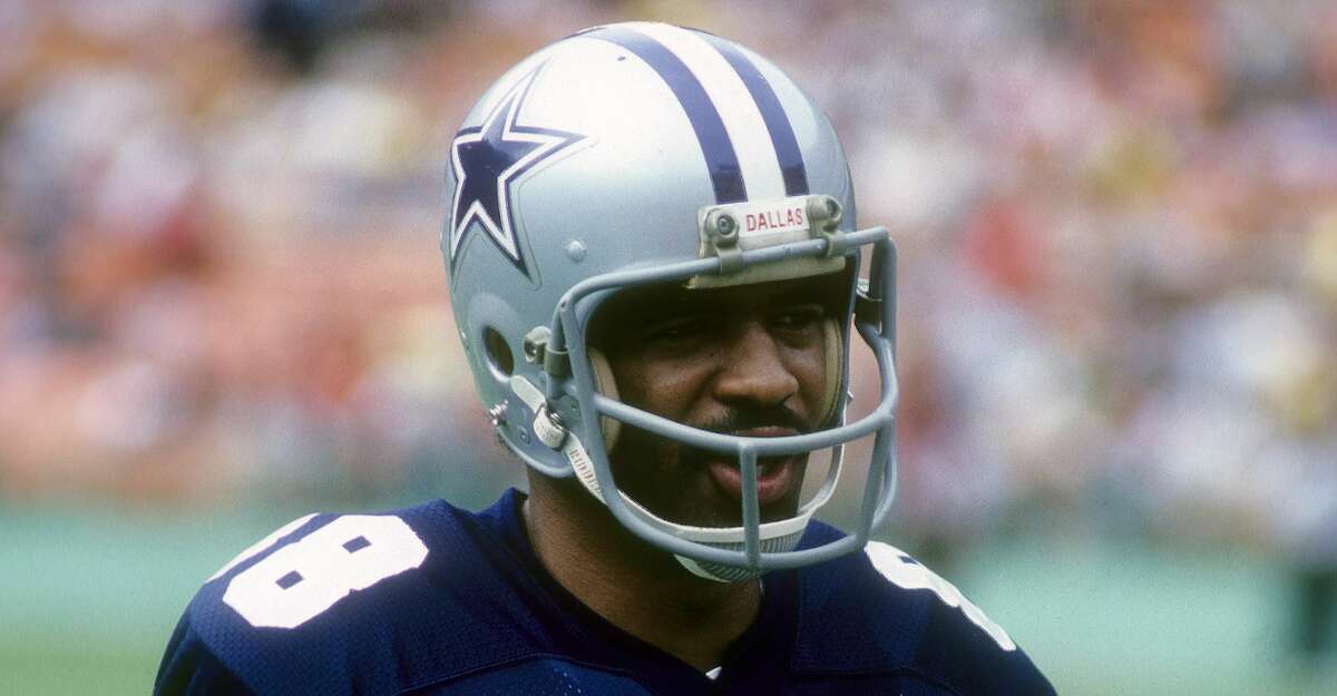 Dallas Cowboys WR Drew Pearson in Pro Football Hall of Fame