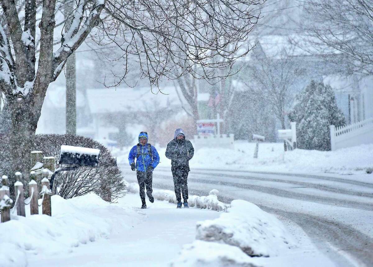 Snowfall totals in CT for storms Sunday, last week