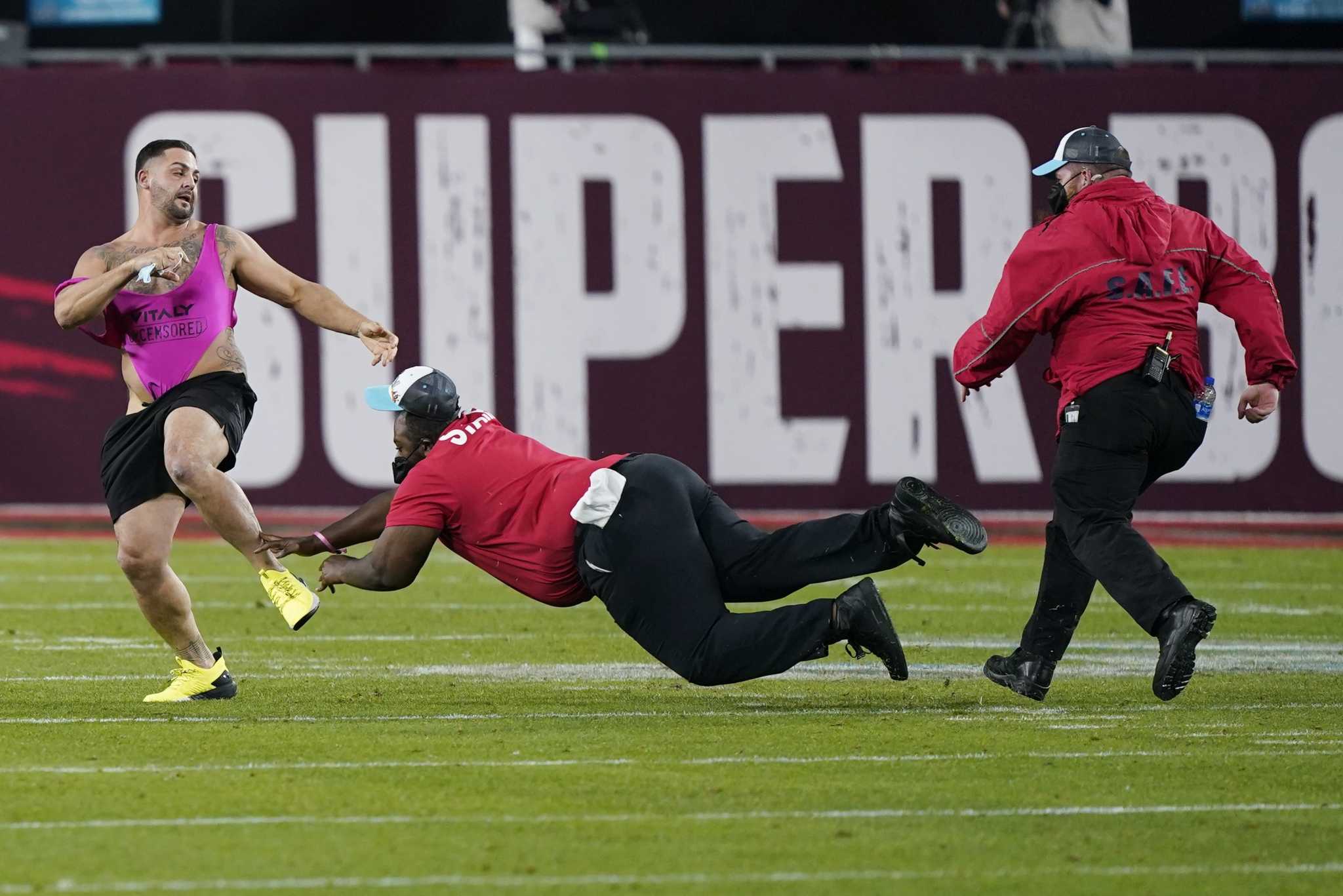 Here's why that fan ran on the field at the Super Bowl