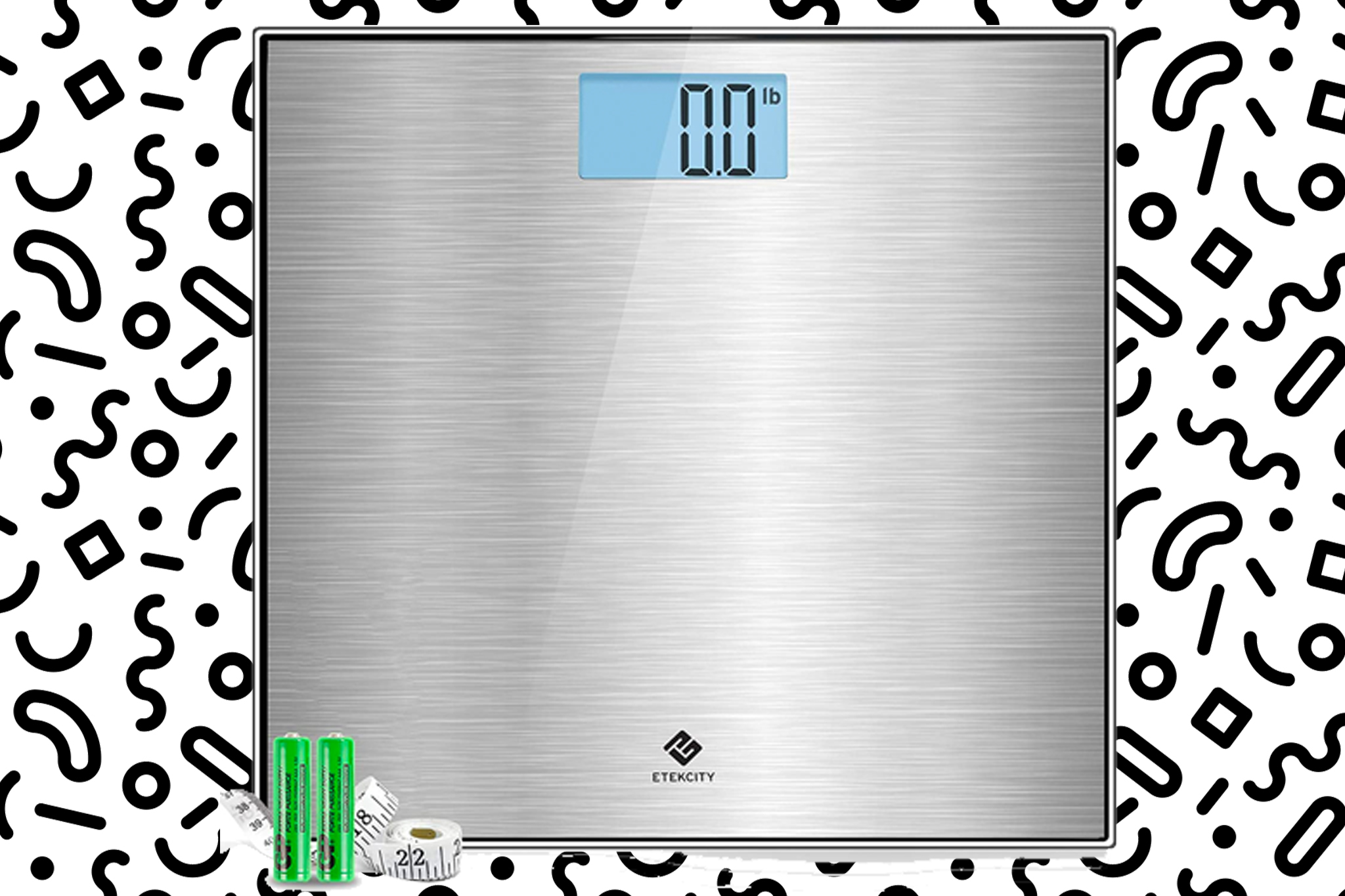 This $17 stainless steel bathroom scale definitely isn't implying you're overweight - Vimarsana News
