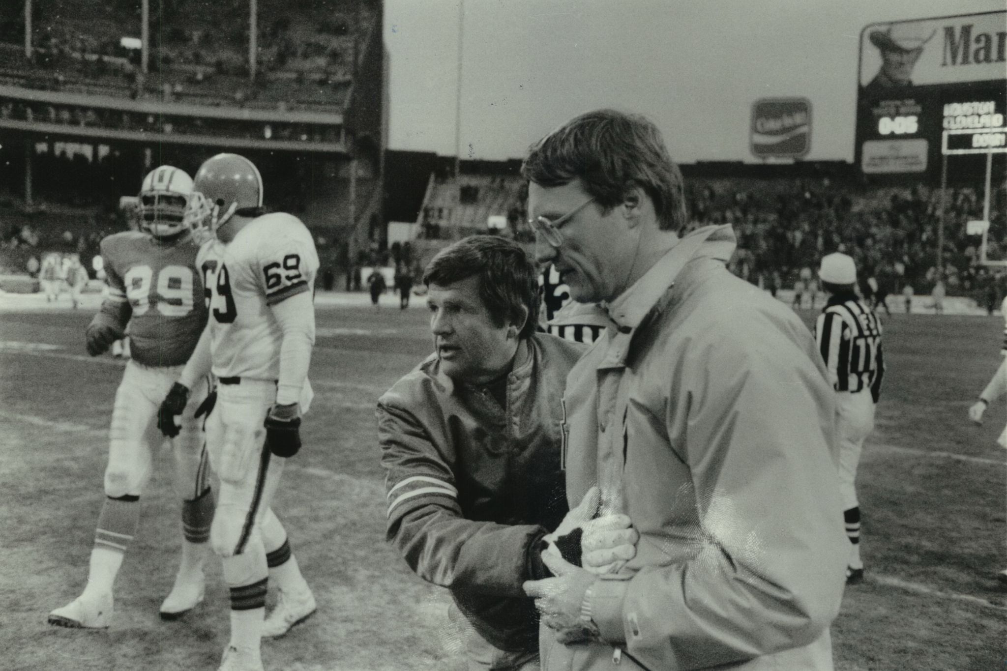 Career in a Year photos 1988: Houston Oilers home playoff win