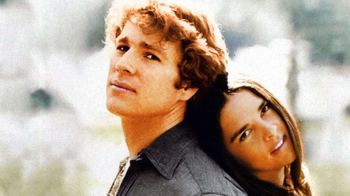 Ryan O’Neal and Ali MacGraw star in “Love Story.”