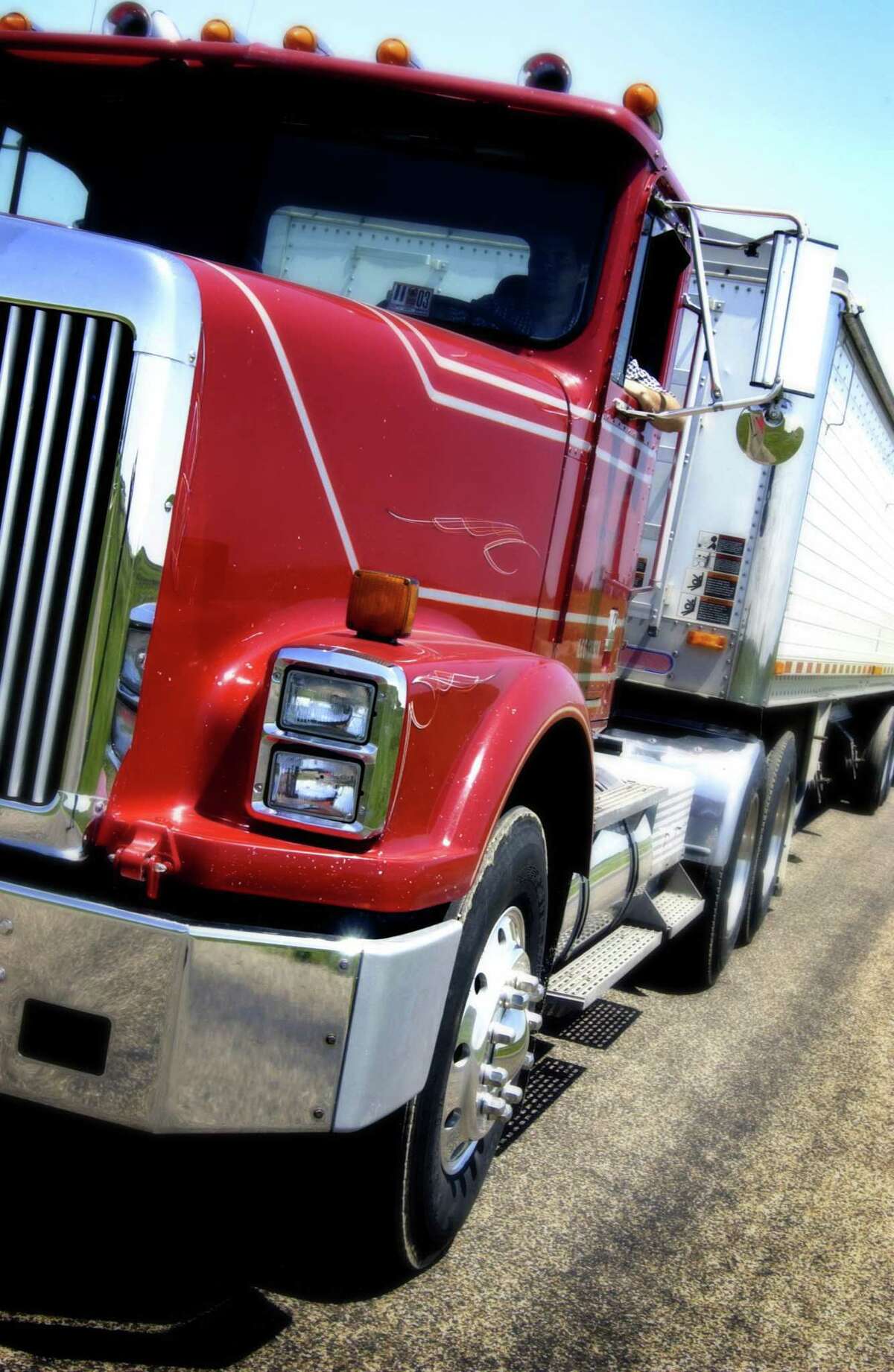 Gov. Ned Lamont is proposing a new tax on the heaviest trucks that drive through Connecticut, in a plan aimed at raising $90 million a year.