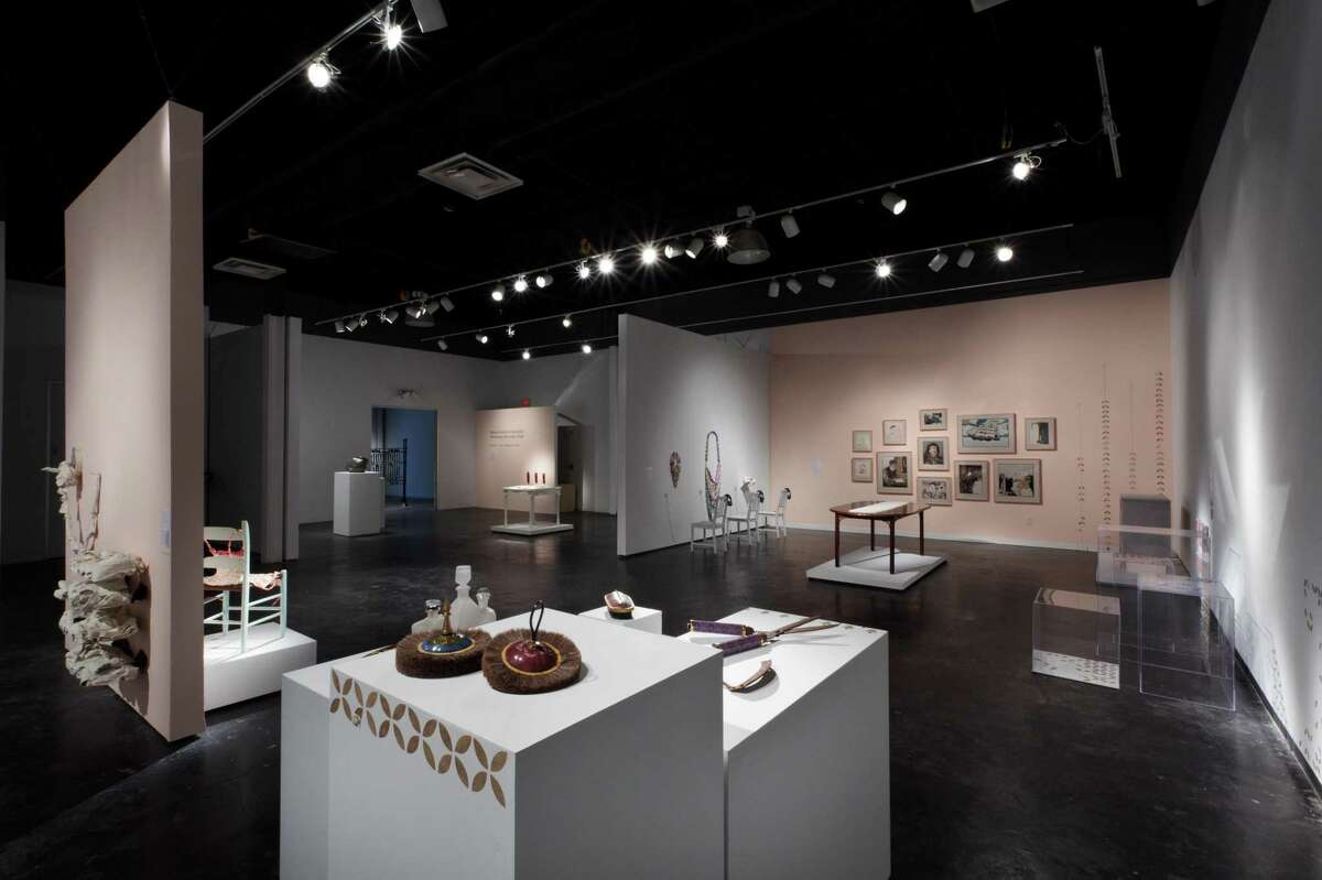 A view of the Main Gallery at Houston Center for Contemporary Craft.