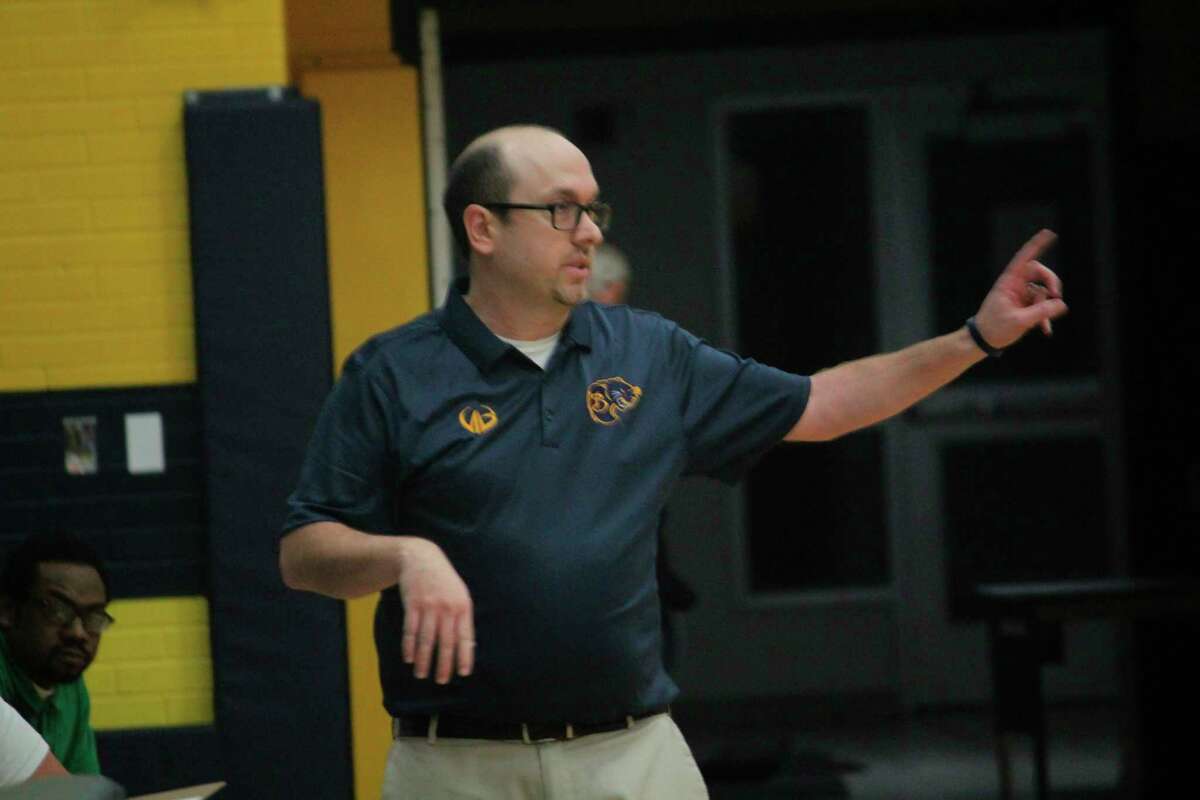 JJ Eads is in his second season as boys varsity basketball coach at Baldwin. (Star photo/John Raffel)