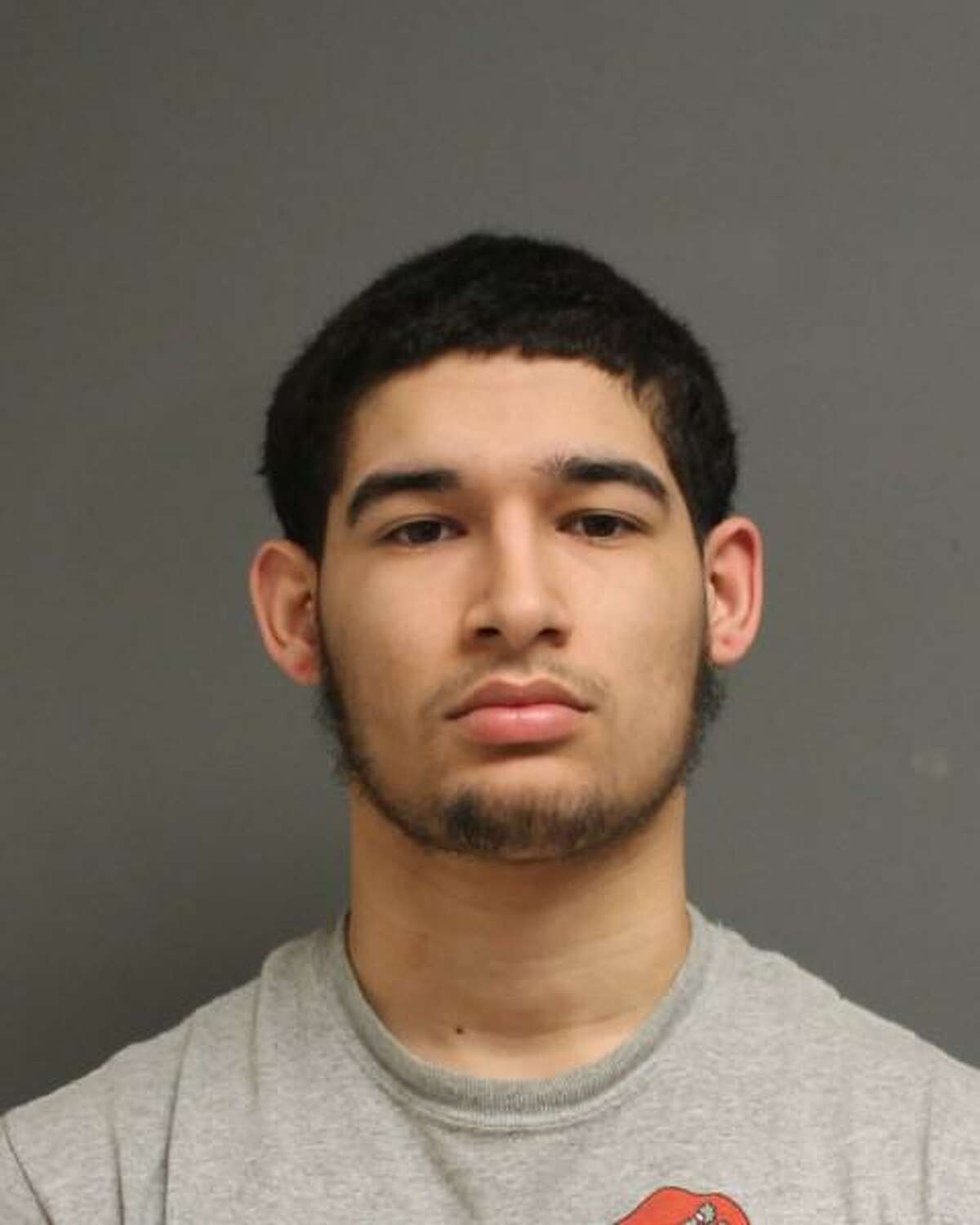 Eliezer Reyes, 19, of Shelton, Conn., was taken into custody on Wednesday, Feb. 10, 2021, and charged with second-degree robbery, second-degree assault and sixth-degree larceny.