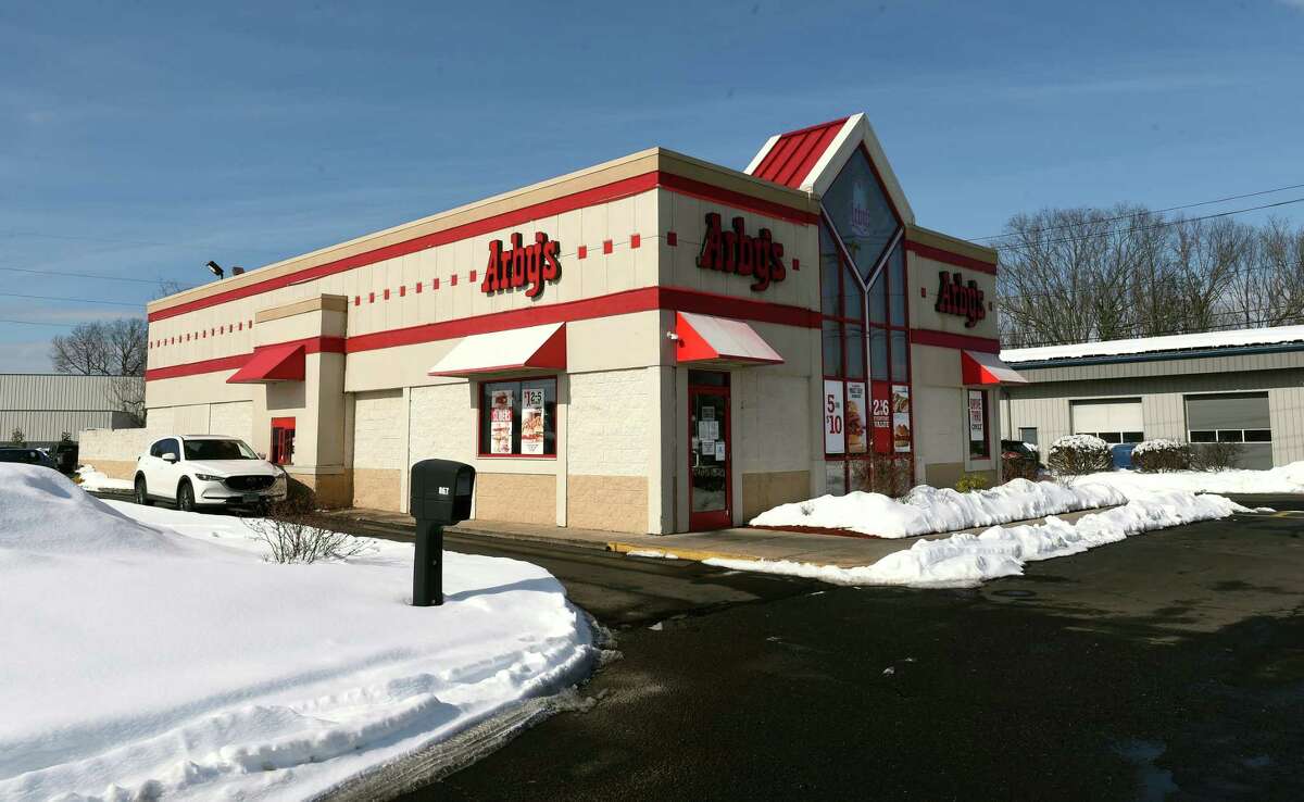 Arby's on Washington Avenue in North Haven photographed on February 11, 2021.