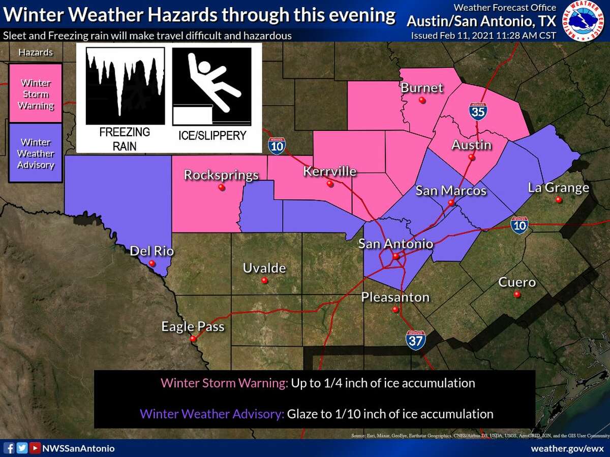 Nws San Antonio Escaping Worst Cold For Now But Record Breaking System On Its Way