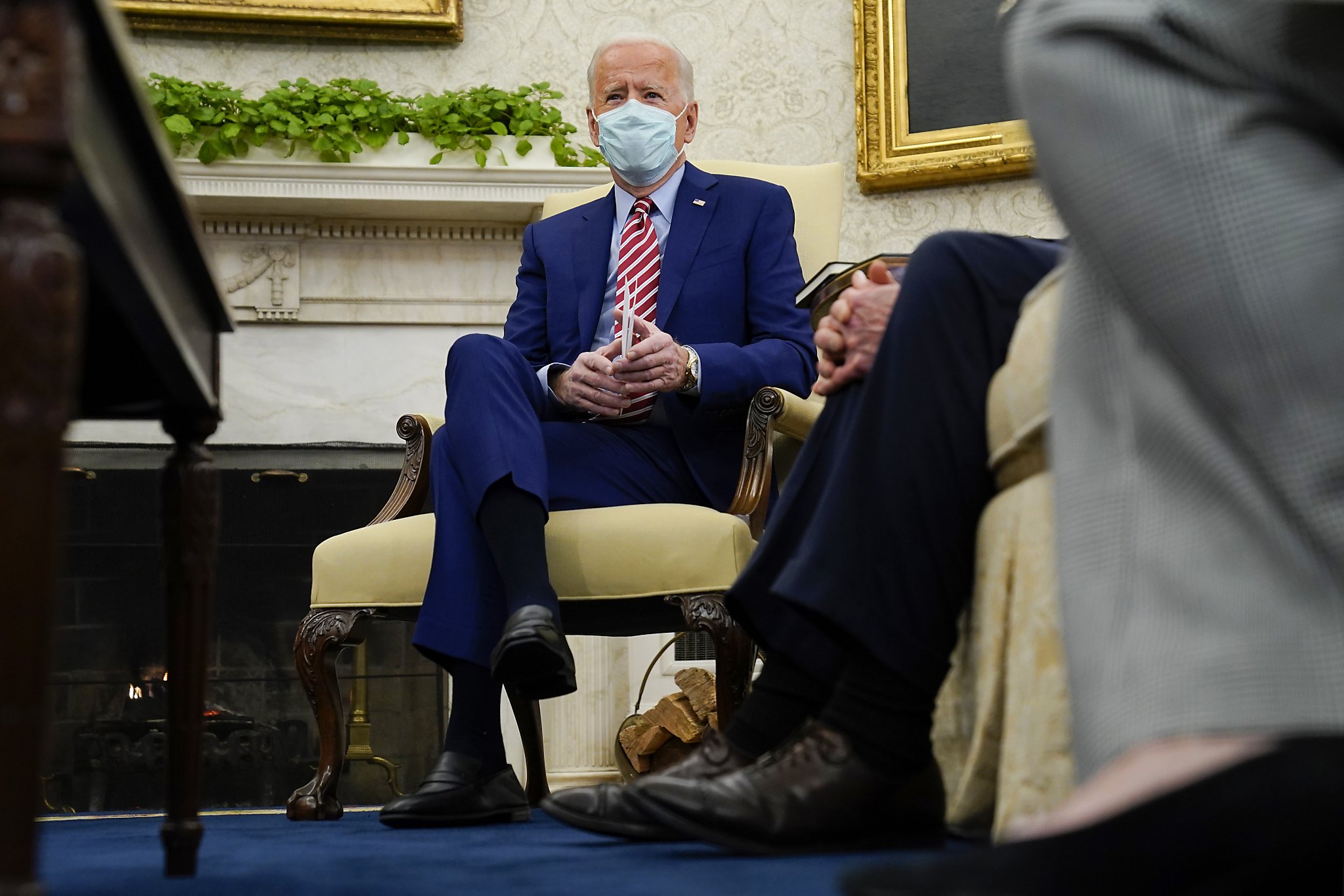 Biden insists willingness to negotiate with GOP on infrastructure - Vimarsana News