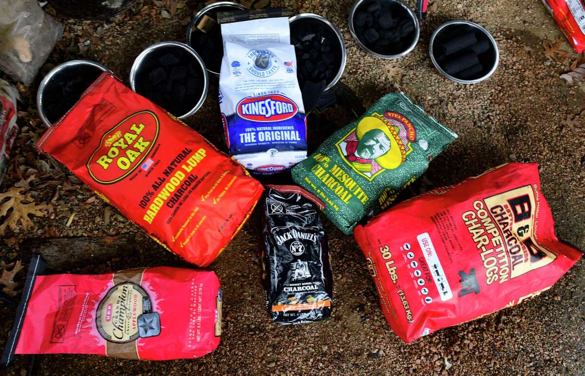 Chuck Blount tests 6 charcoal brands to see which is the best HEB, Kingsford, Jack Daniel’s
