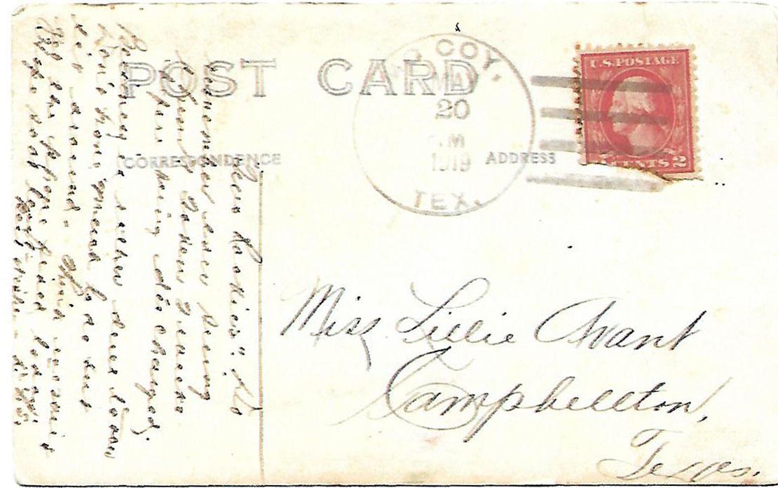 Reader wants to return century-old postcard of soldiers in San Antonio to sender's family - Vimarsana News
