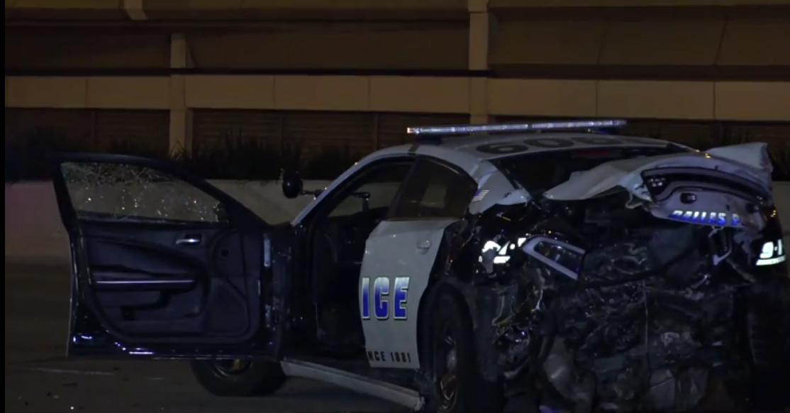 Dallas Police Officer Killed While Blocking Highway 7096