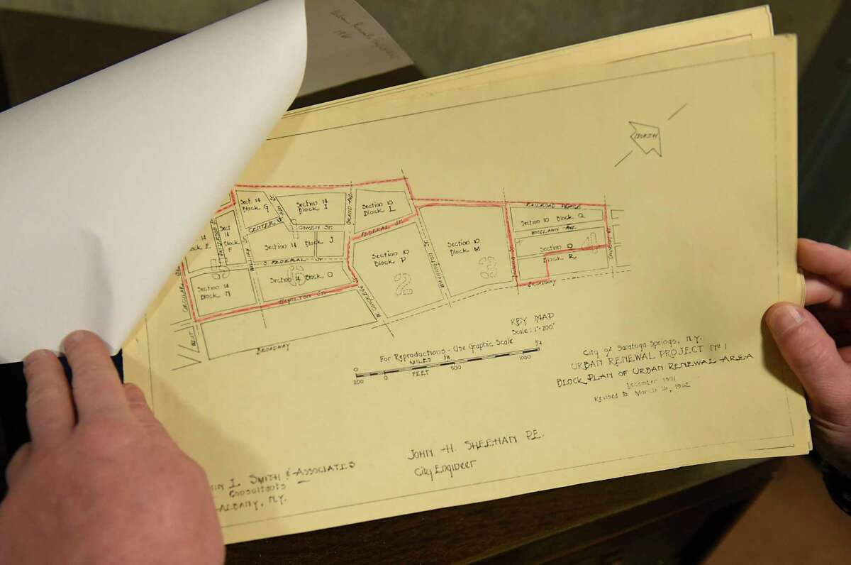 Before urban renewal, much of Saratoga Springs was a different world