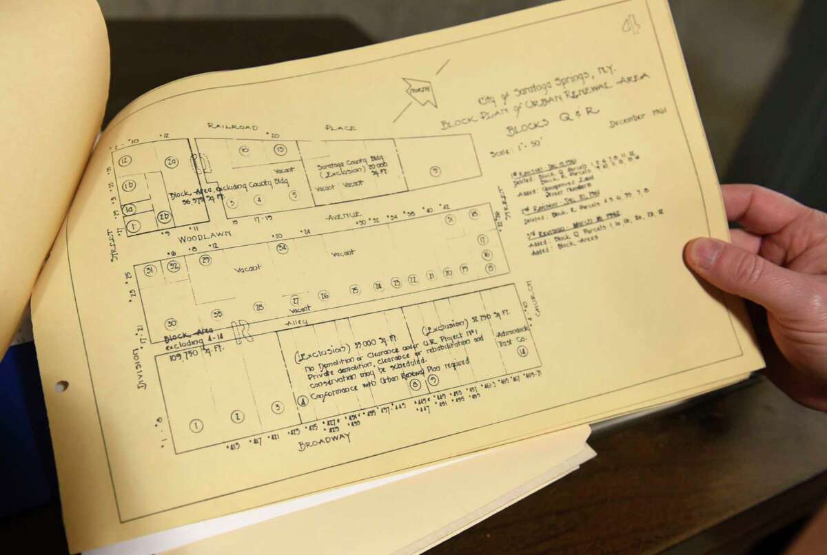 Before urban renewal, much of Saratoga Springs was a different world
