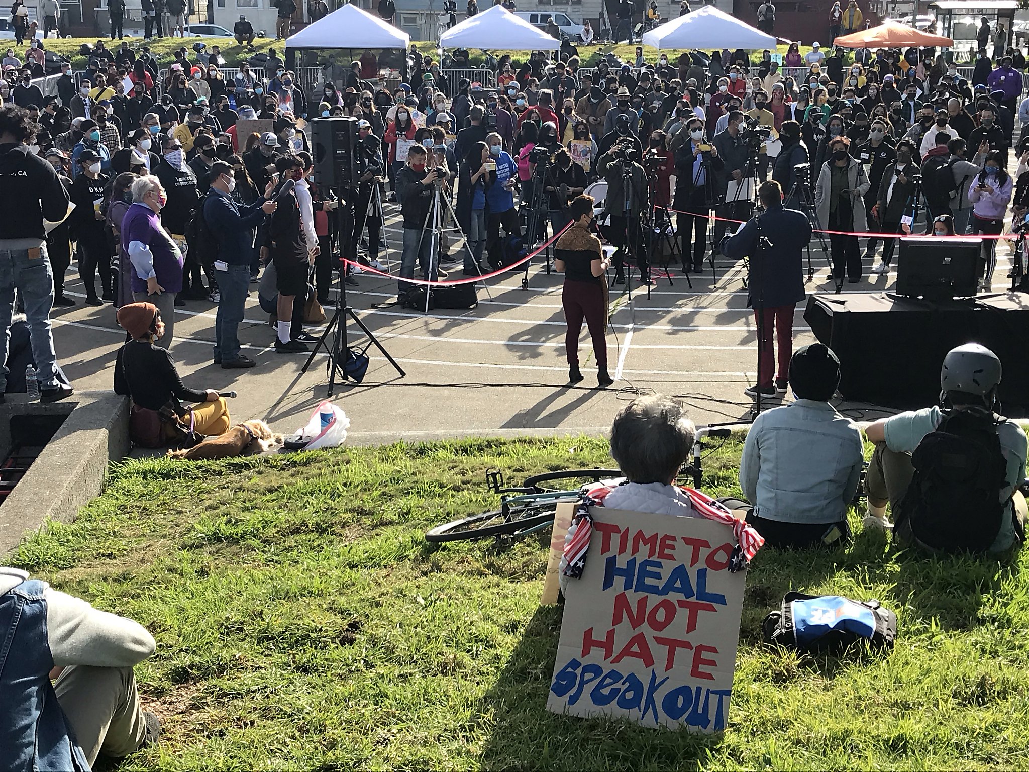 Oakland rally calls for end to violence against Asian Americans