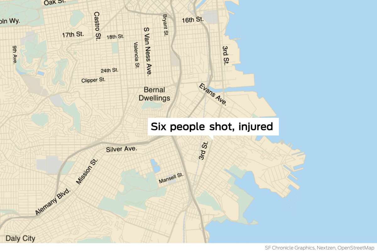 Bayview District San Francisco Map Bloody Weekend In Bay Area — Four Shootings Leave Nine Injured In Bayview  And Tenderloin, Six In Oakland, Two At S.f. Hotel