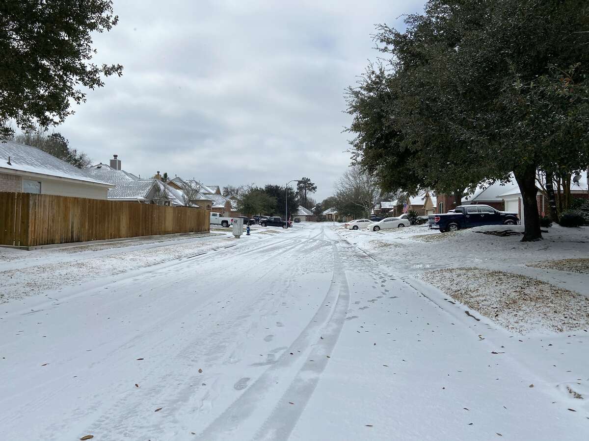 Reader photos Historic winter storm dumps snow, ice across Houston area