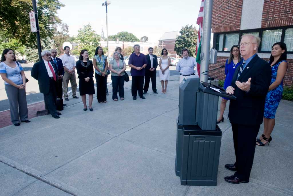 Danbury celebrates Brazilian Independence Day with flag raising