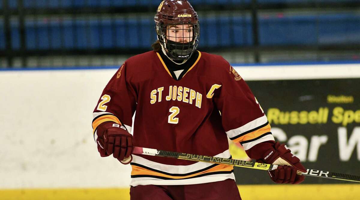 Liam Gelston is one of St. Joseph's top defensemen.