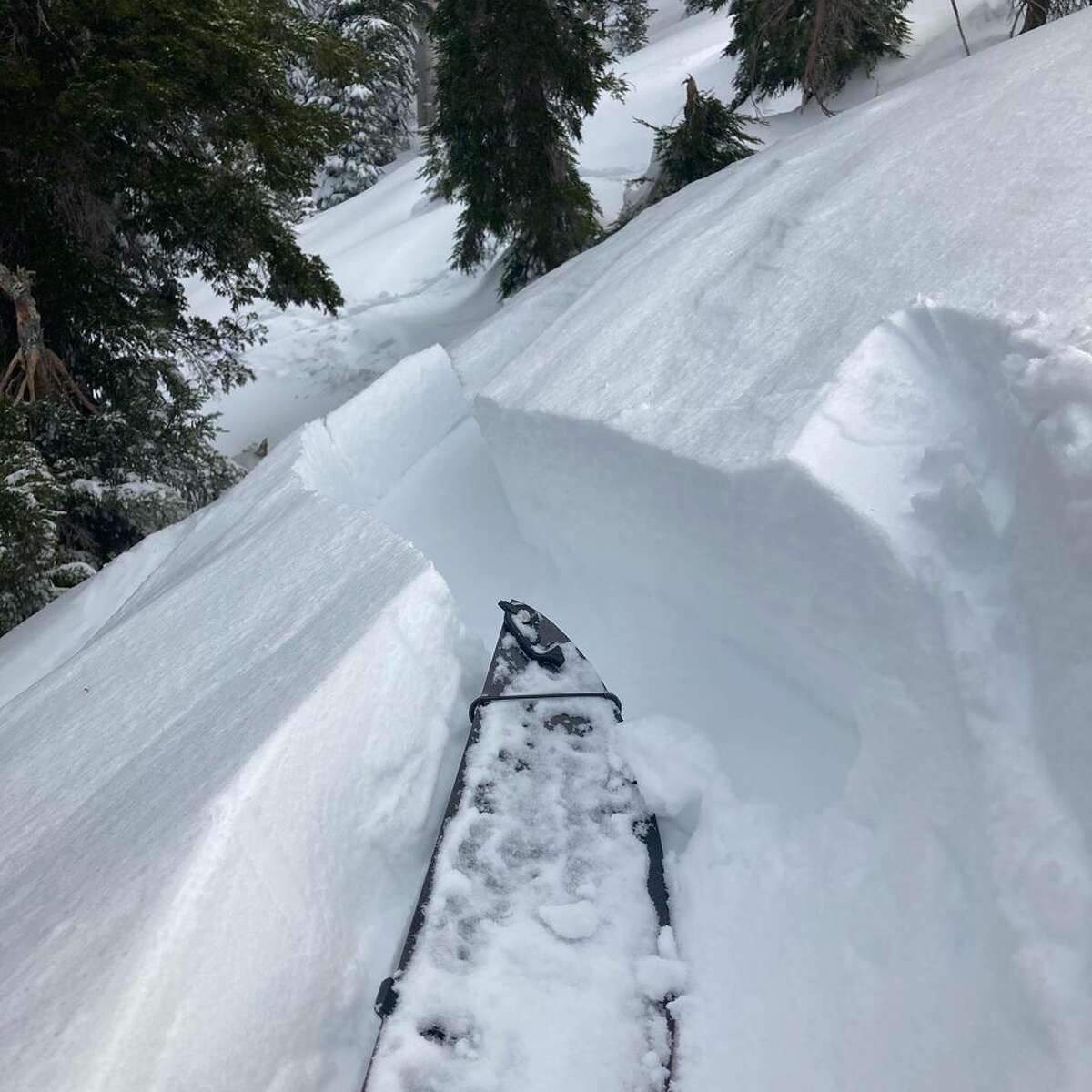 Avalanche conditions were unstable in the Tahoe region over the holiday weekend.