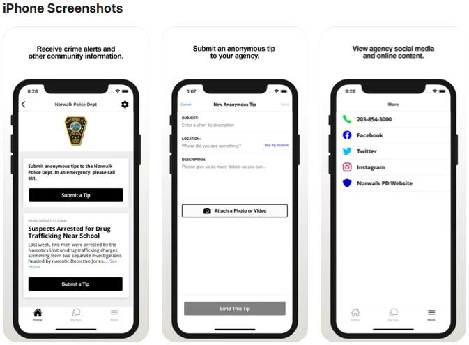 Norwalk police launch anonymous tip app
