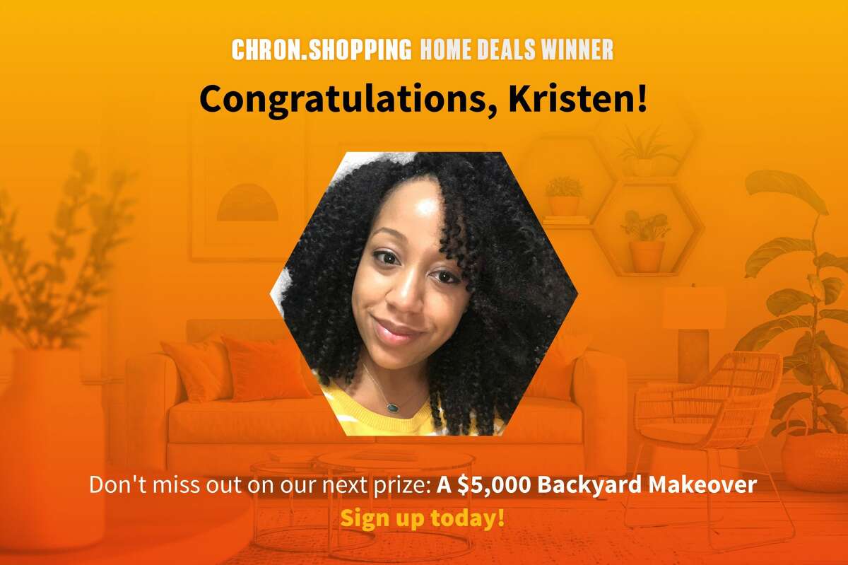 Kristen won a $1,000 gift card to The Container Store. Sign up for our Home Deals Digest and your chance to win our next prize!