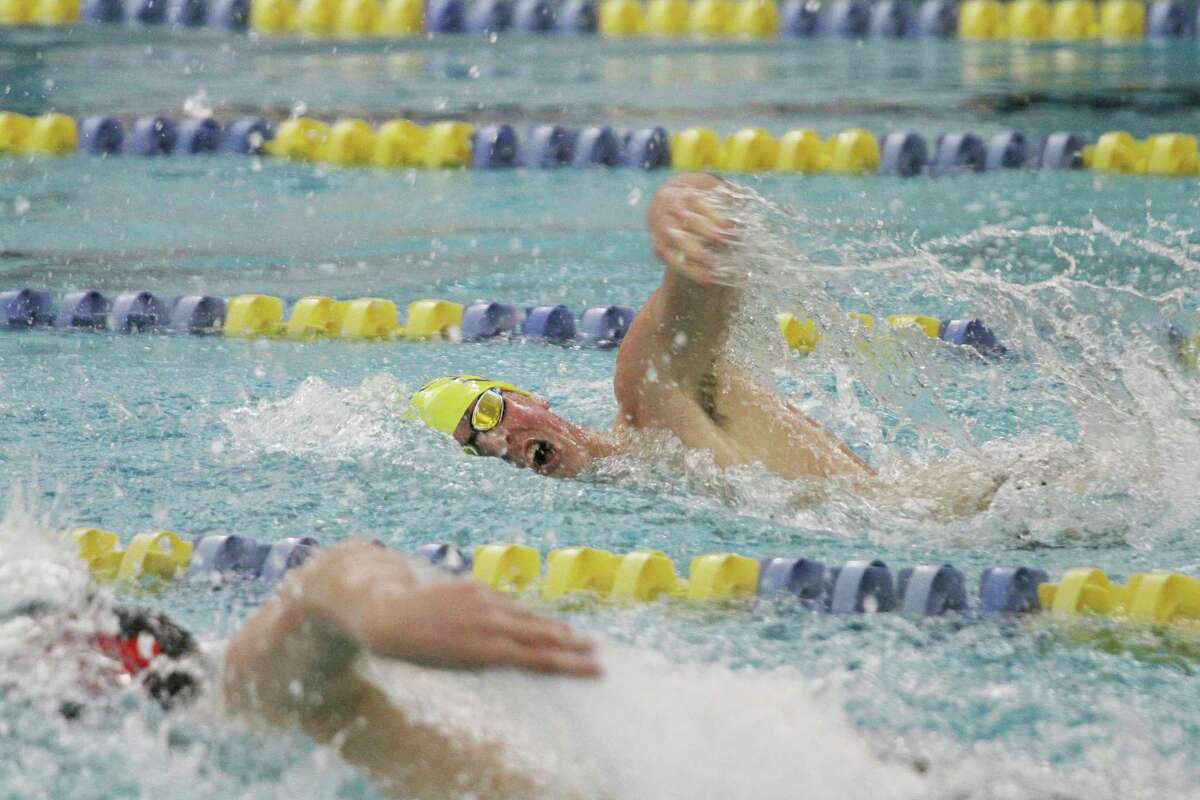 The Manistee boys swim team hit state cut times in three events on Tuesday in a double dual meet at Hamilton. (News Advocate file photo)