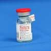 A bottle of the Moderna COVID-19 vaccine at Broward Health Imperial Point in Fort Lauderdale, Florida, on Wednesday, Dec. 23, 2020. (Matias J. Ocner/Miami Herald/TNS)