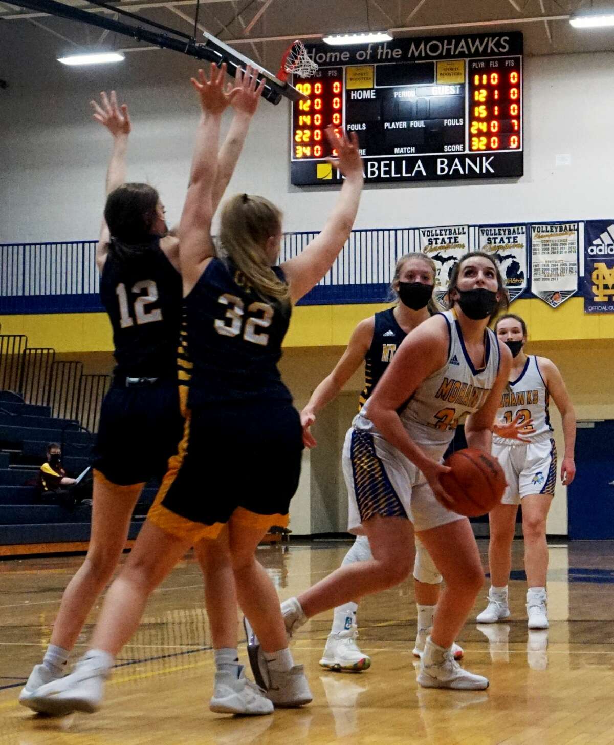 The Morley Stanwood girls' basketball team was defeated at home in non-conference action on Wednesday evening by the Mount Pleasant Oilers.