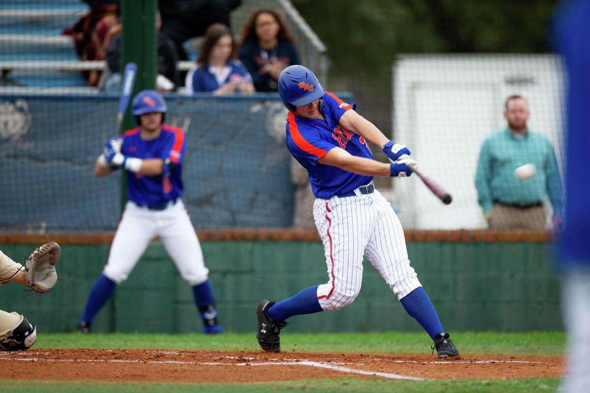 HBU outfielder Brandon Bena, who returned for another "senior" year.