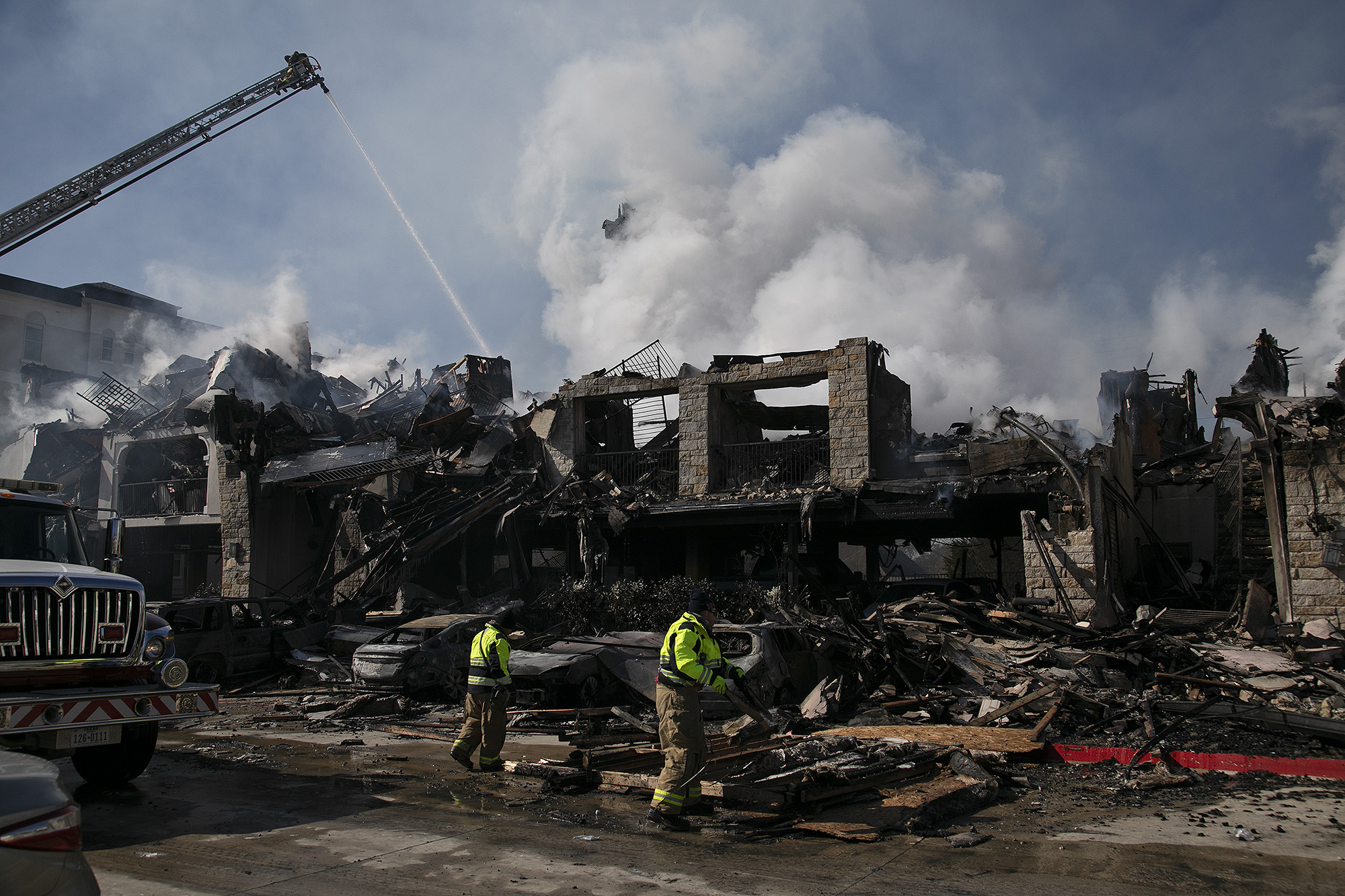 Residents Lose 'everything' To Massive Apartment Fire In North Bexar County