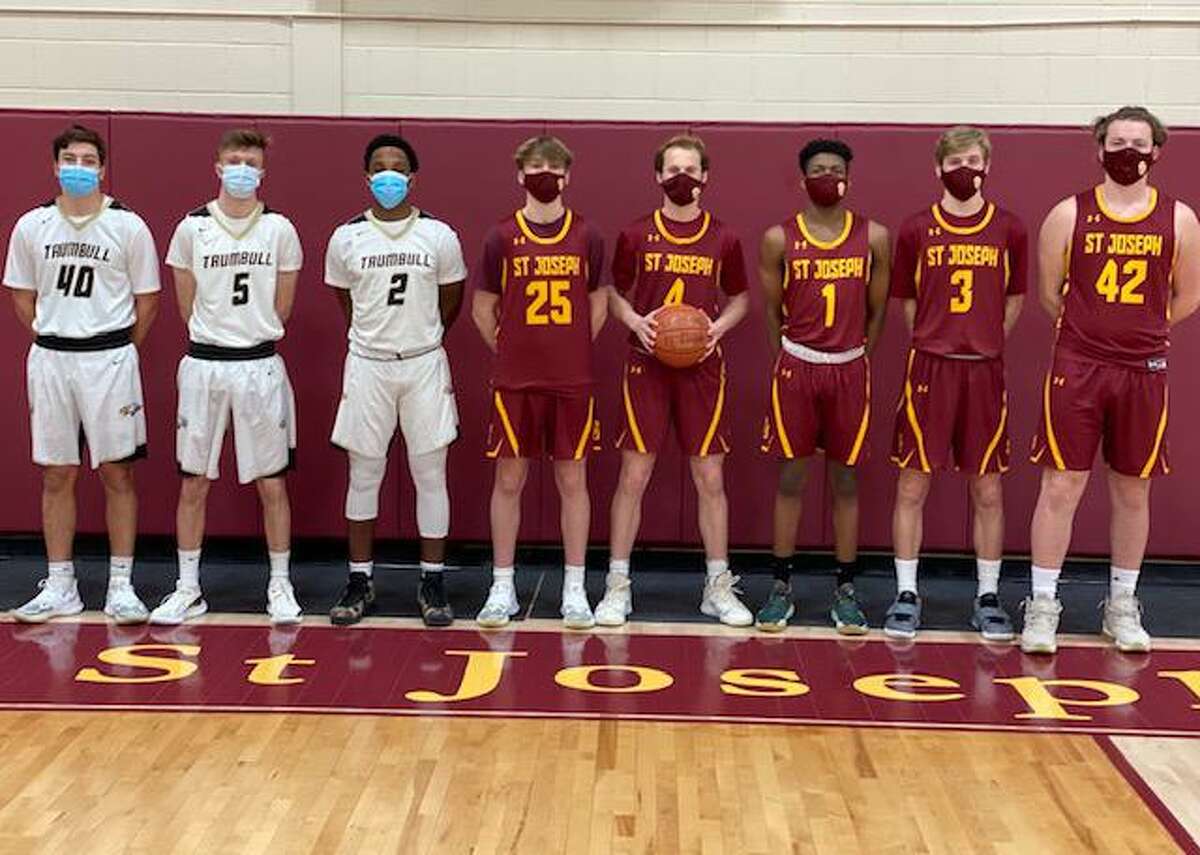 Trumbull will host St. Joseph in the Playing for a Cure boys' basketball game to benefit the American Cancer Society on Saturday at 12:30 p.m. Trumbull will be led by Jake Gruttadauria, Lance Walsh and Mileeq Green. Mason Gregory, Tommy Shannon, Glenn Manigault, Patrick Dineen and Carson Arkay captain St. Joseph.