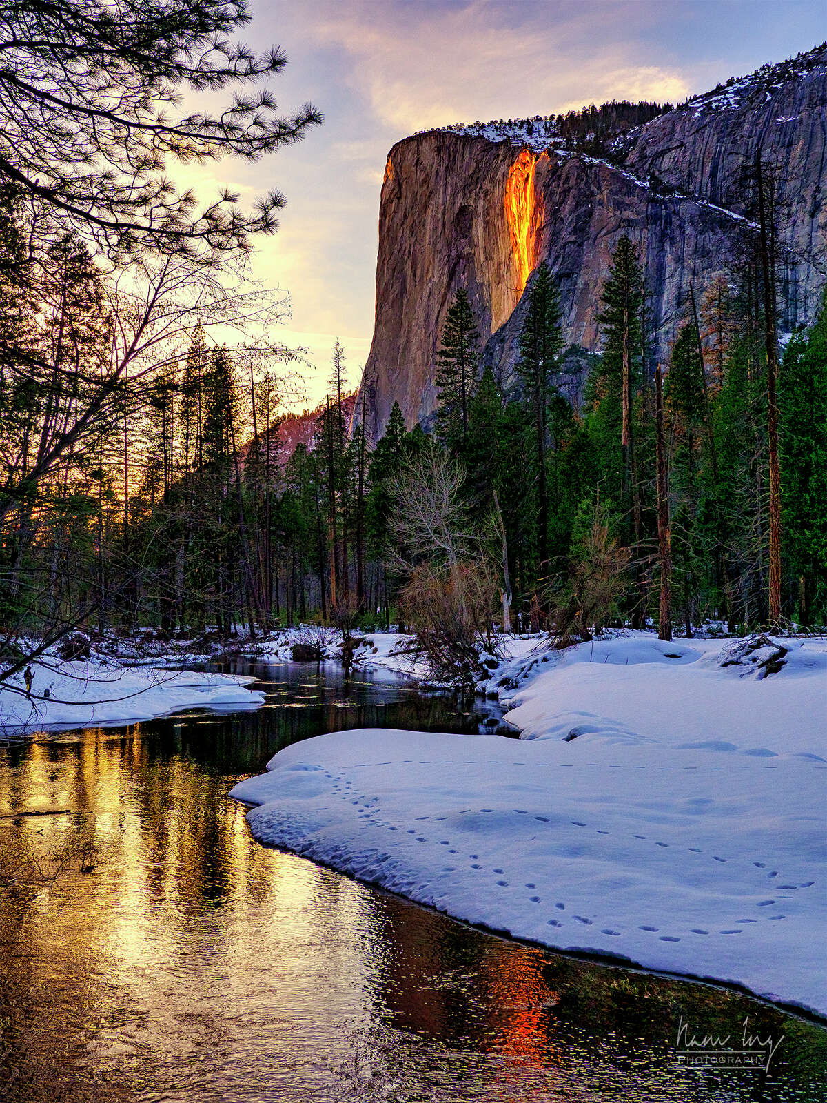Firefall 2021 Yosemite National Park