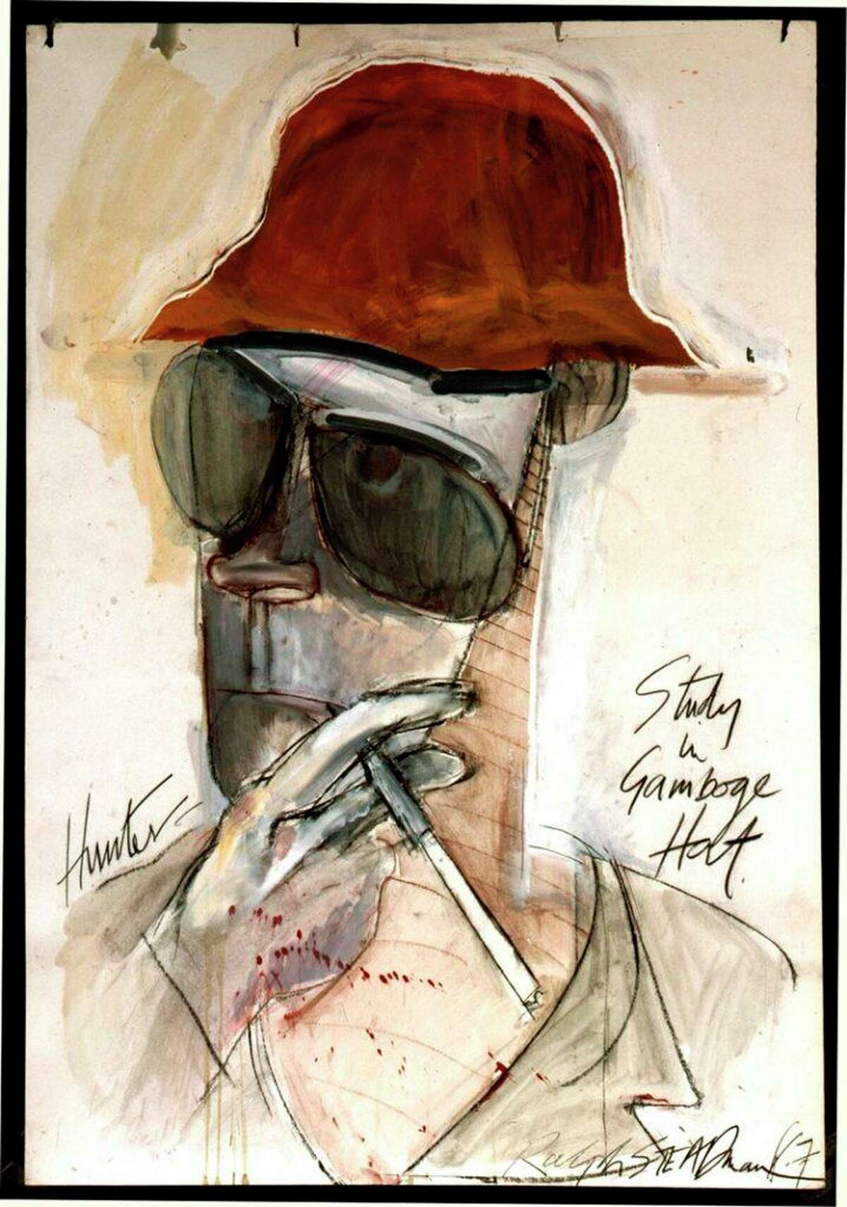 Used with permission by Ralph Steadman, courtesy of Michael Lindenberger.