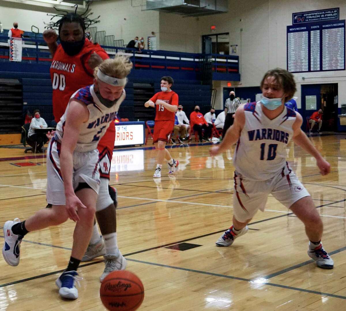 Friday night hoops Big Rapids, Chippewa Hills boys and girls face off on the basketball court