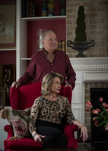 Kathryn Preng and her father Don Wallace at Kathryn's home on Sept. 20, 2020, in Houston. Kathryn's brother, also named Don, died as a result of a blow to the head at Rusk State Hospital in 2015. Jimmy Dale Mathis has been charged with murder. Photo: Mark Mulligan, Staff Photographer / © 2020 Mark Mulligan / Houston Chronicle