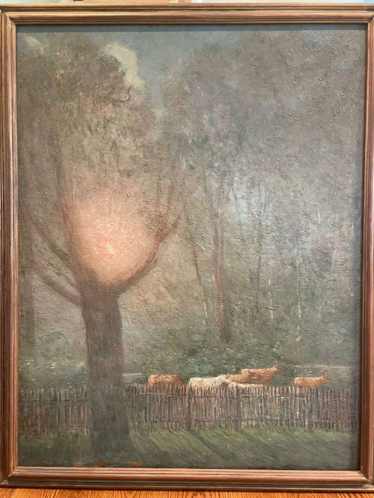 Pictured is the painting titled: