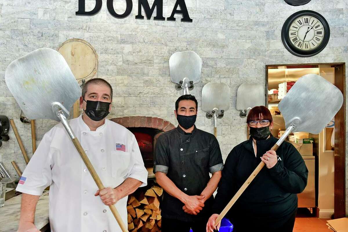 ‘Tastes like home.’ Doma on Main in Branford features woodfired, brick