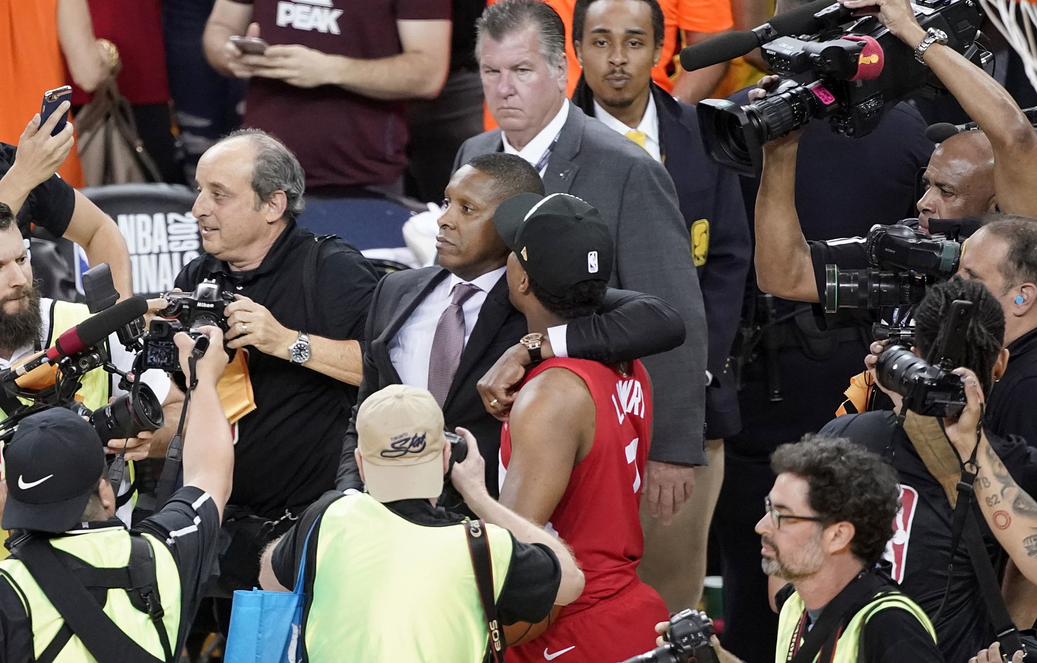 Opinion: Why is Adam Silver silent after cop from Warriors game dropped lawsuit against Masai Ujiri?