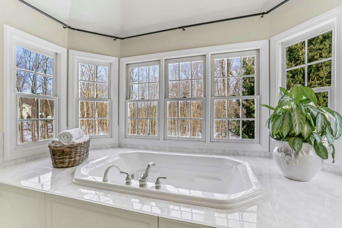 Master bath at 8 Canterbury Lane, Easton.