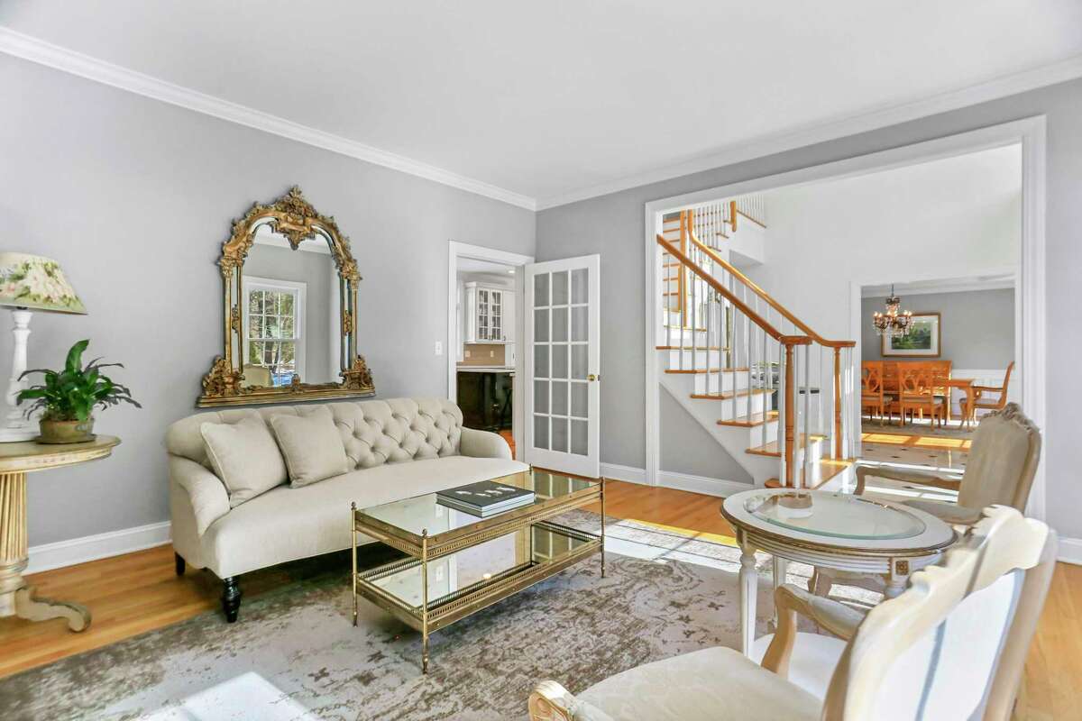 Formal living room at 8 Canterbury Lane, Easton.