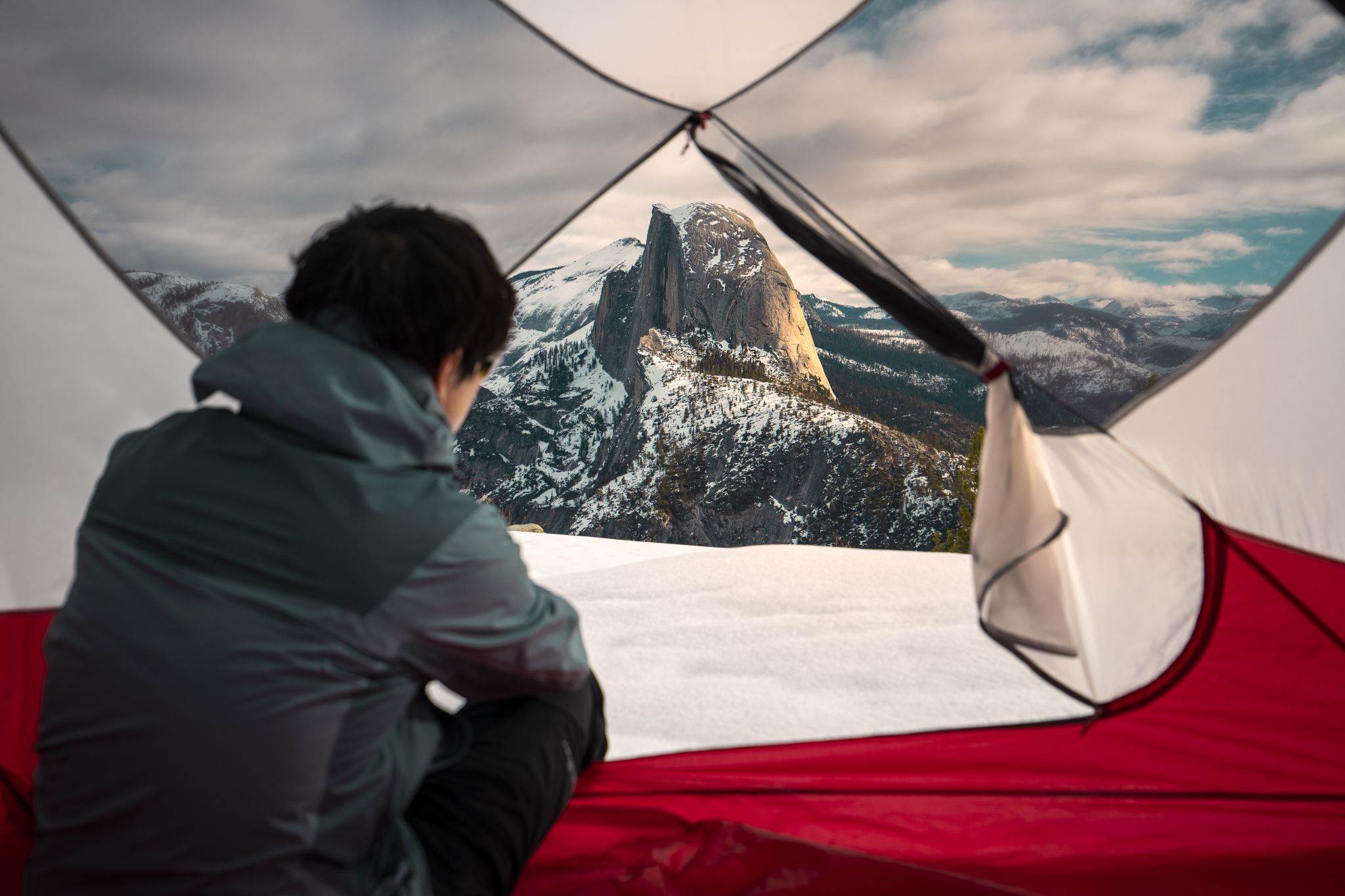 What It S Like To Snow Camp Solo At Yosemite S Glacier Point