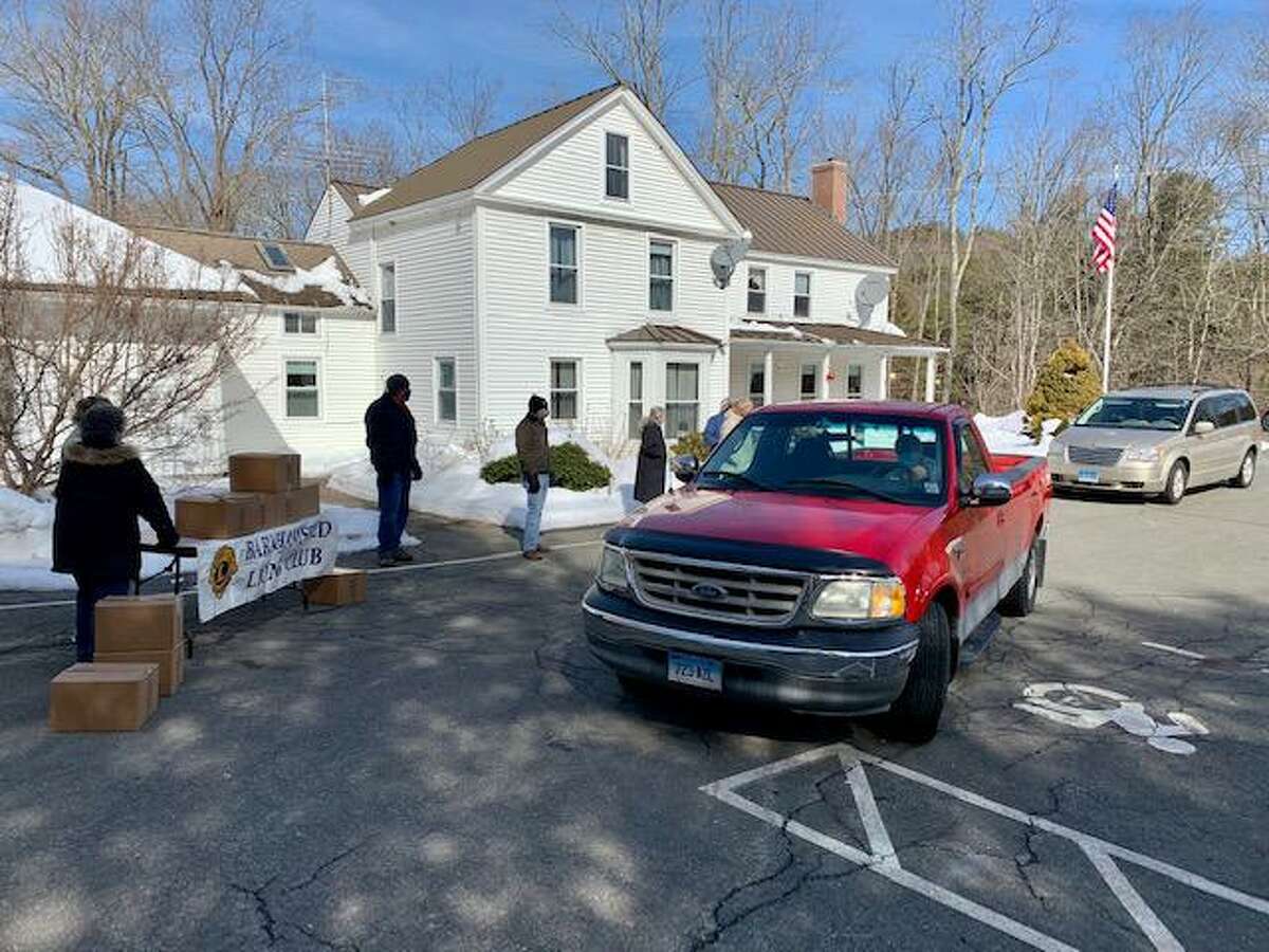 The Town of Barkhamsted recently completed their seventh food box distribution event under the leadership of First Selectman Don Stein.