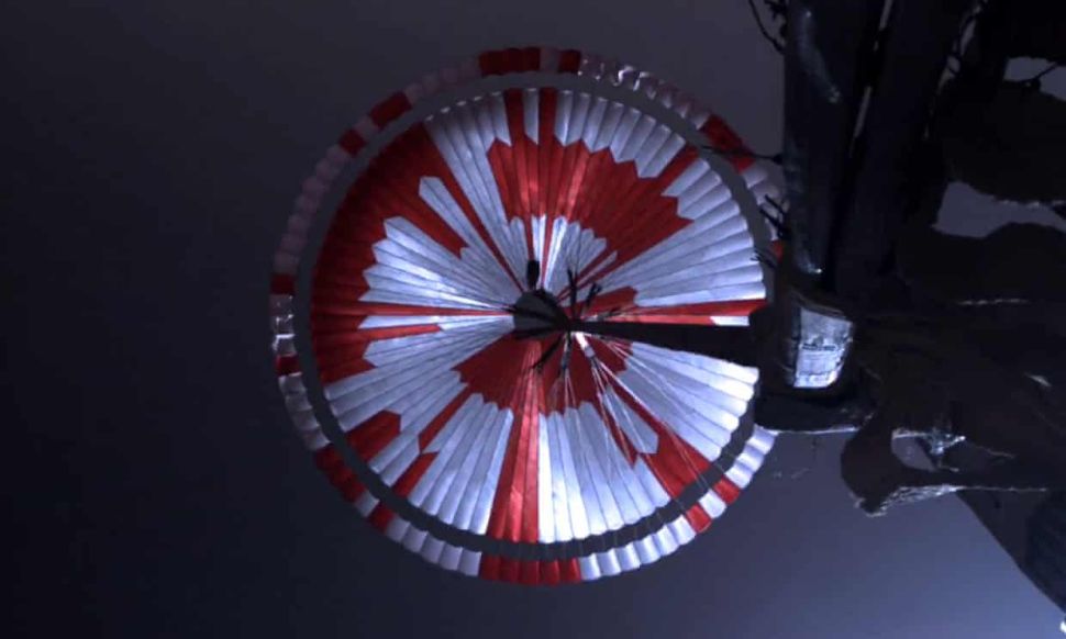 Internet solves secret message NASA hid on Perseverance parachute