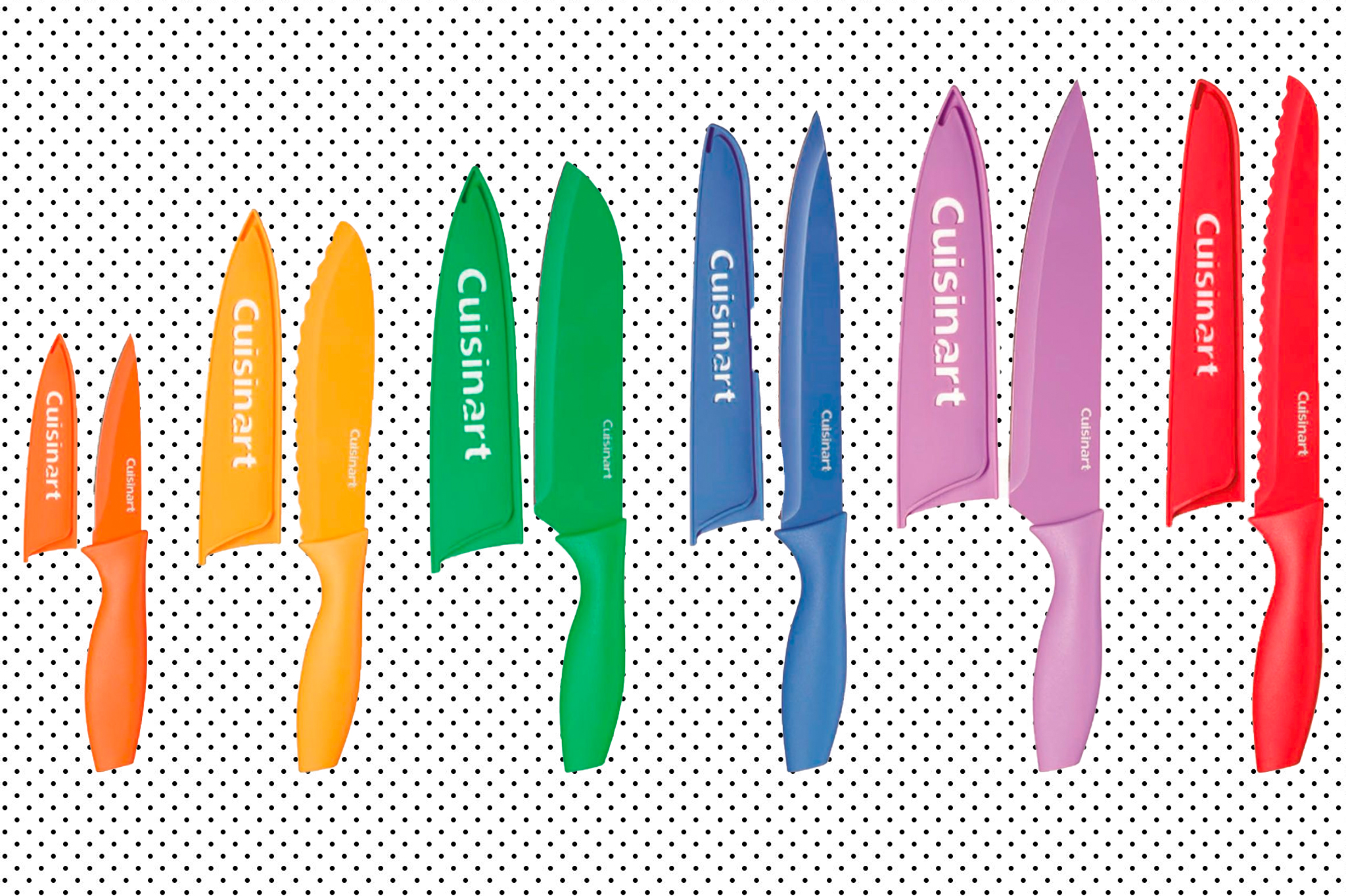 Add some color to your kitchen with this Cuisinart rainbow knife set - Vimarsana News