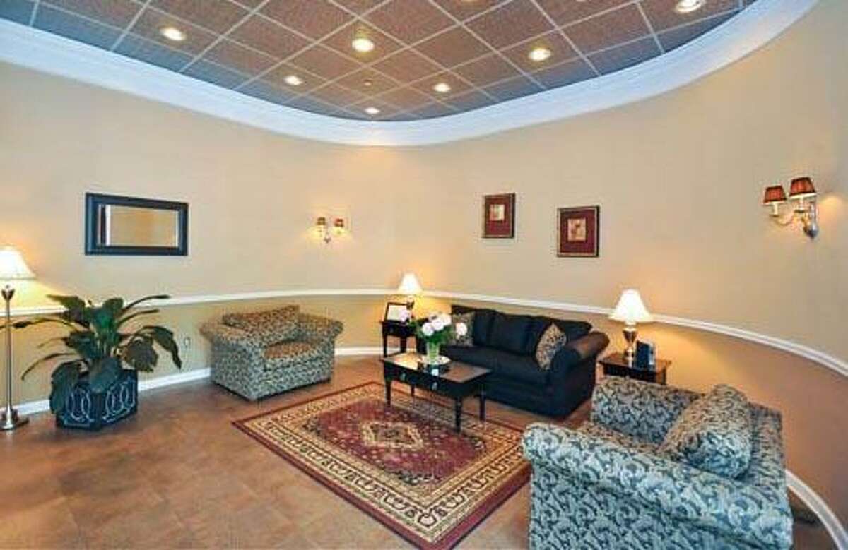 Interior scene from Village Crest Center for Health & Rehabilitation in New Milford.