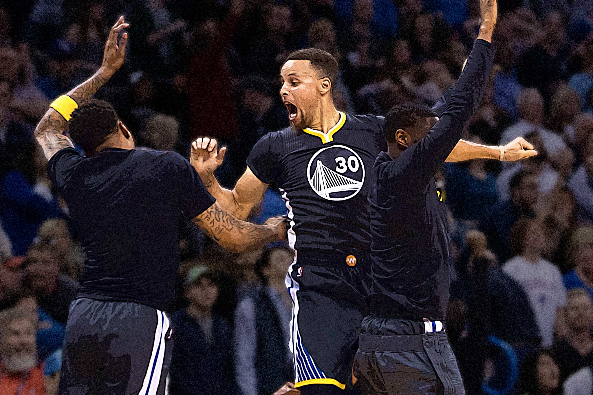 Stephen Curry lights up Pelicans for 40 points, Warriors get rings