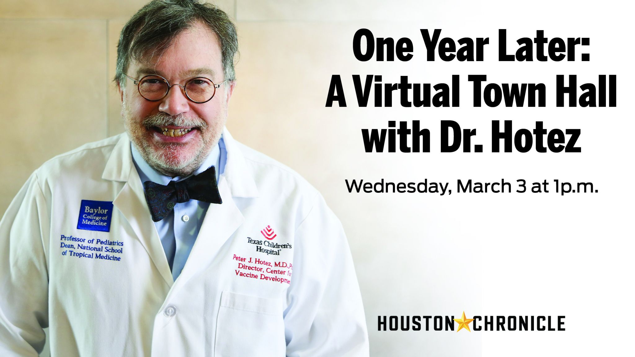 Join us for a free subscriber Q&A event with Dr. Peter Hotez